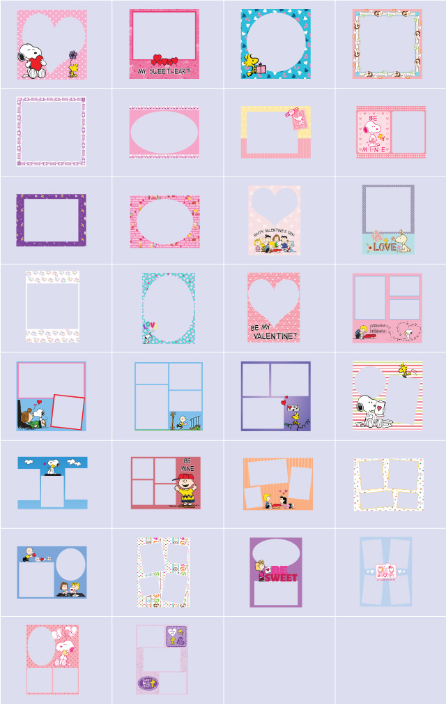 valentine's day frames